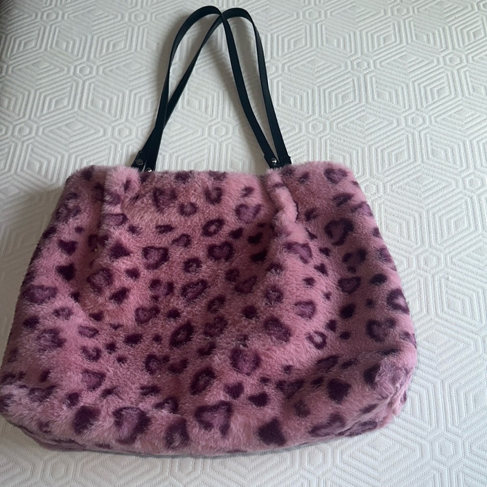 Y2K cheetah print tote 🍉